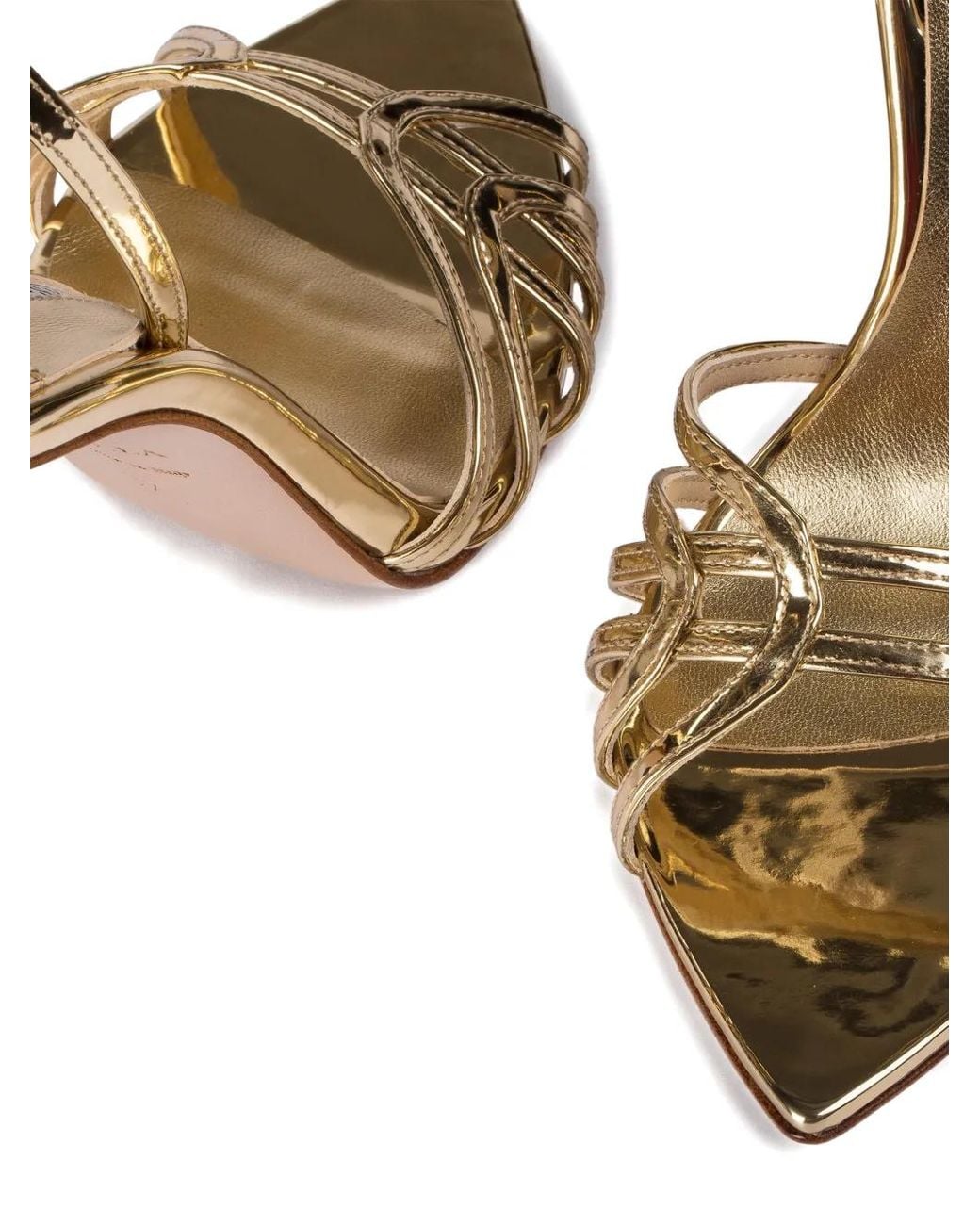 Le Silla Metallic Bella Heeled Sandals