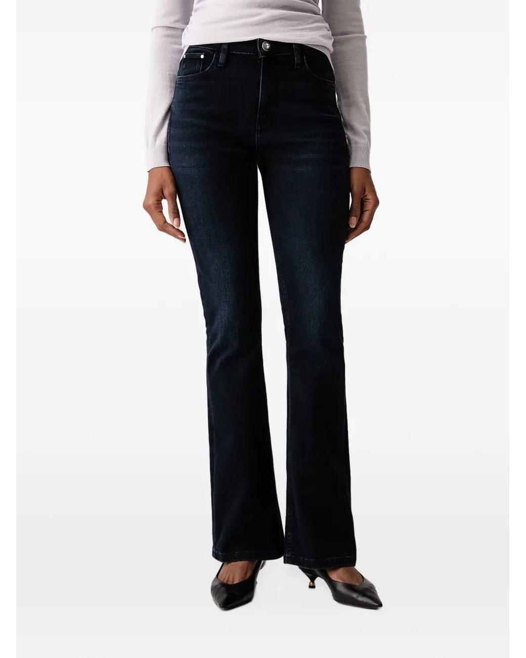 Guess Black Sexy Flare Jeans