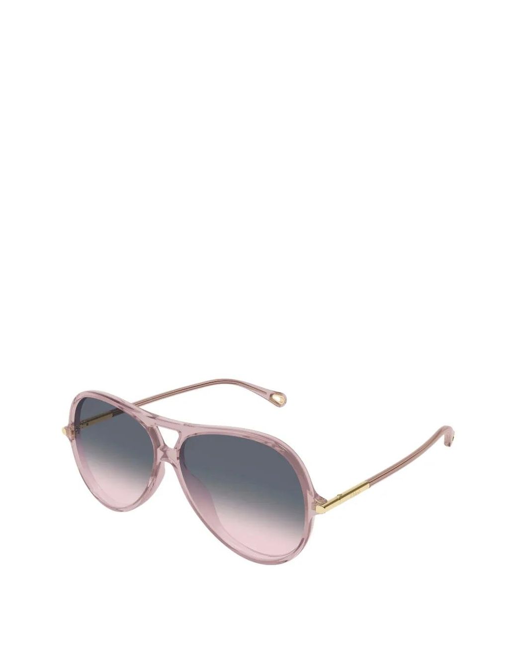 Chloé Multicolor Lunettes De Soleil À Monture Pilote