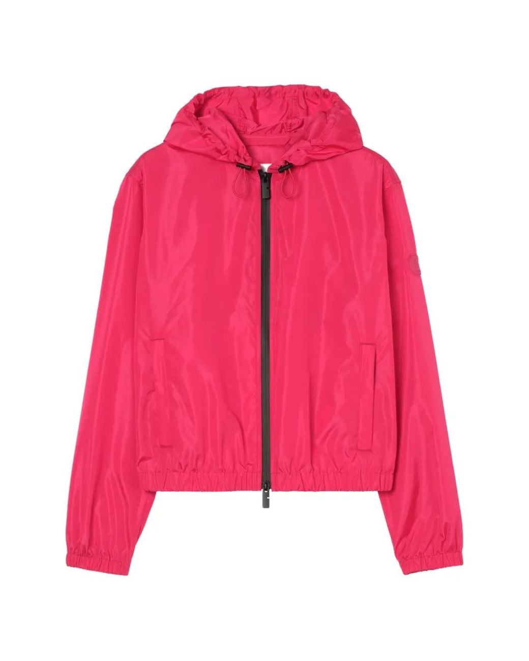 Burberry Pink Nylon Nelson Hooded Jacket