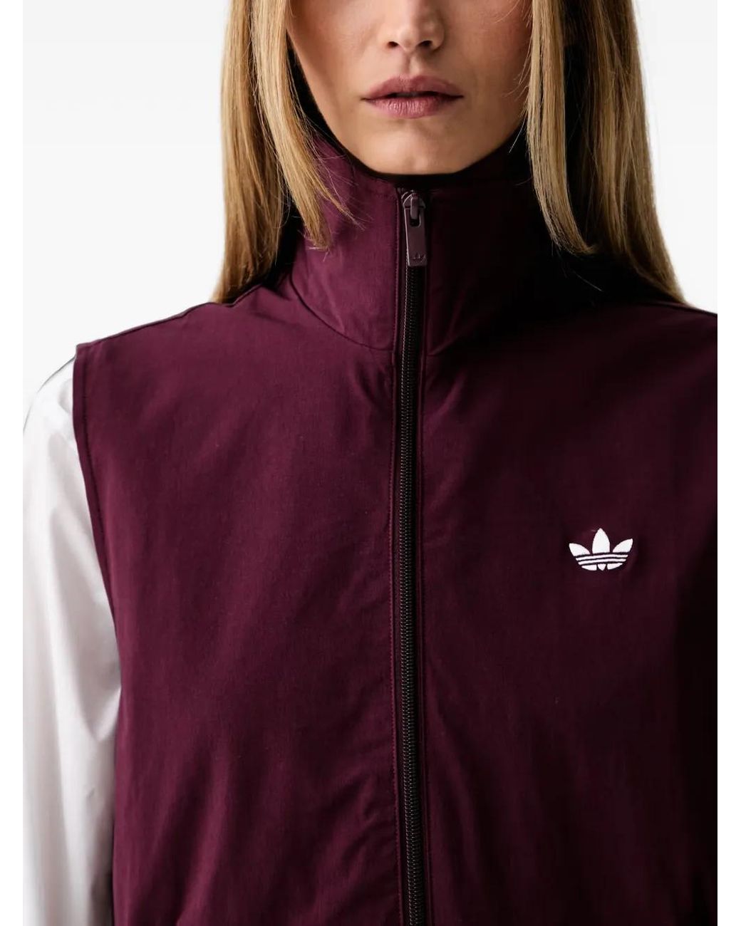 Chaqueta Adilenium Sin Mangas Adidas de color Red