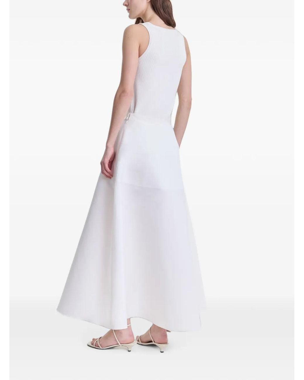FFORME White Deeta A-Line Skirt