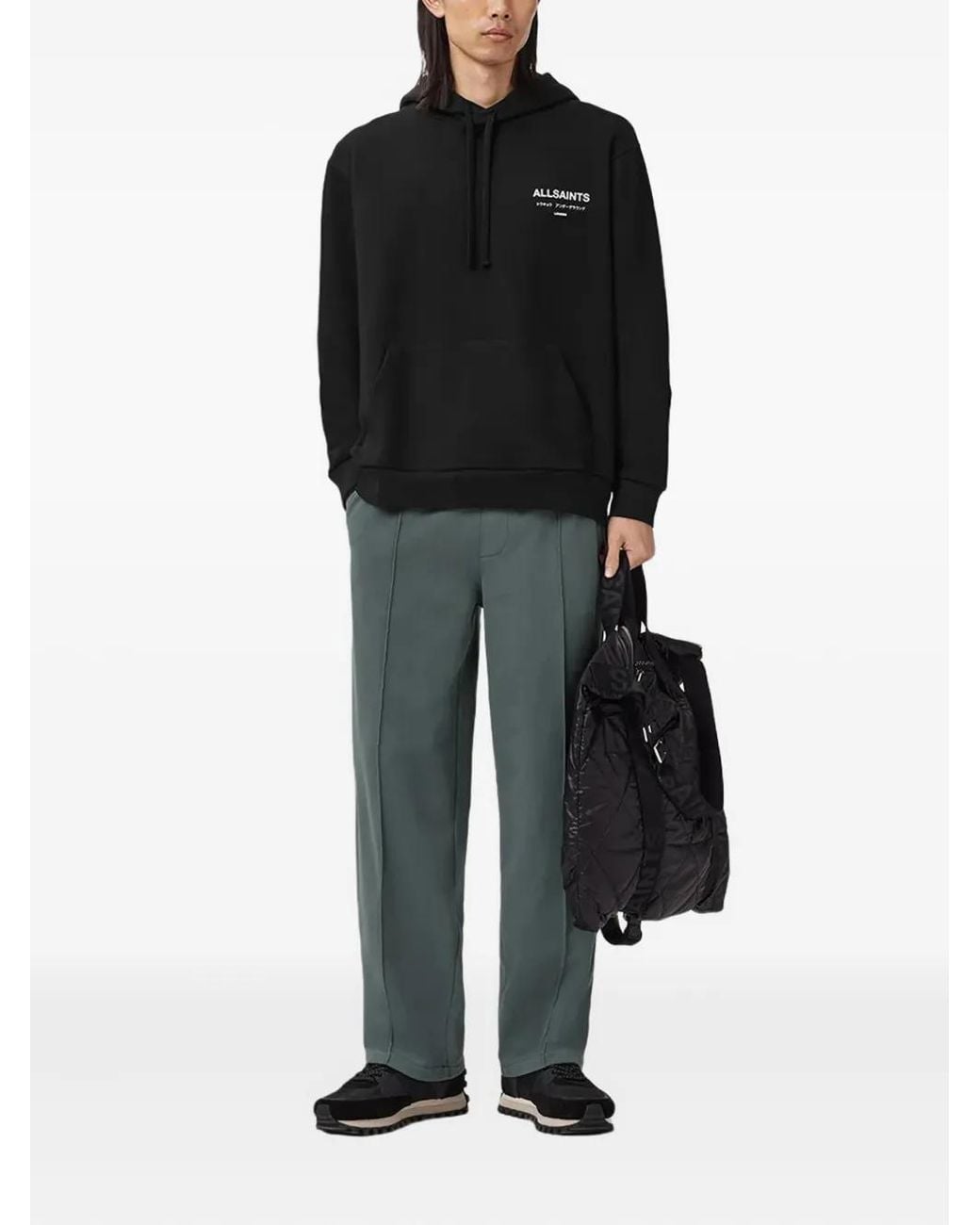 AllSaints Blue Milo Track Pants for men