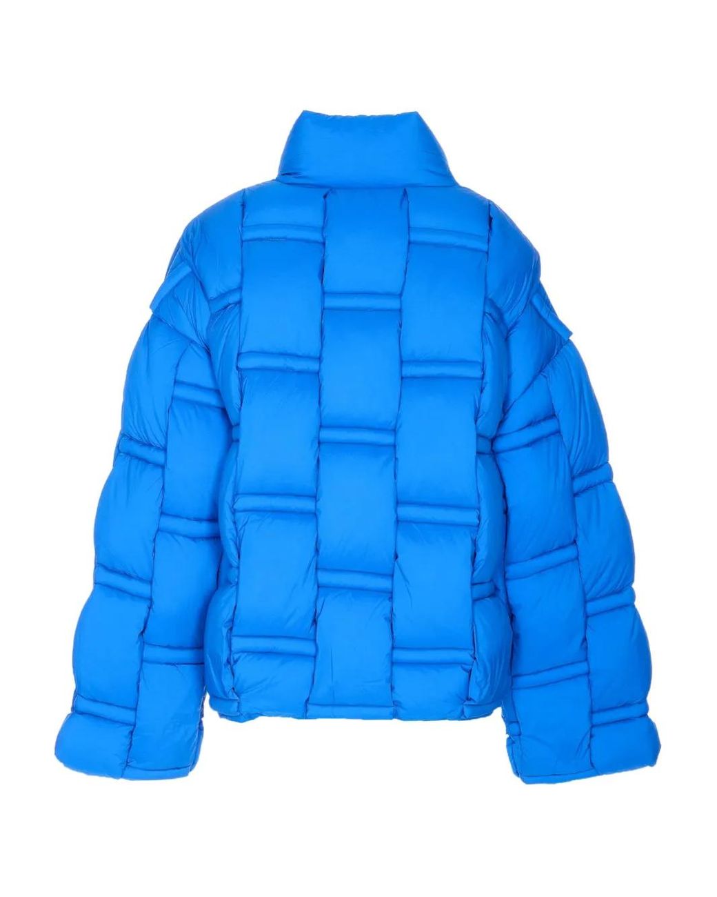 RAXXY Blue High-Neck Padded Jacket