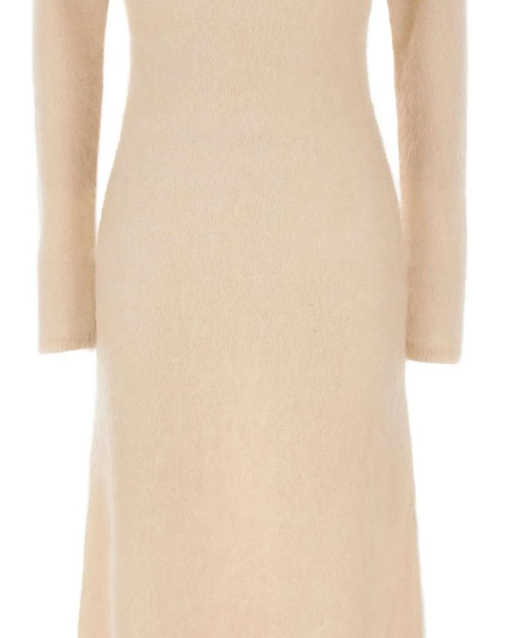 THE GARMENT Natural Roma Long-Sleeve Boat-Neck Maxi Dress