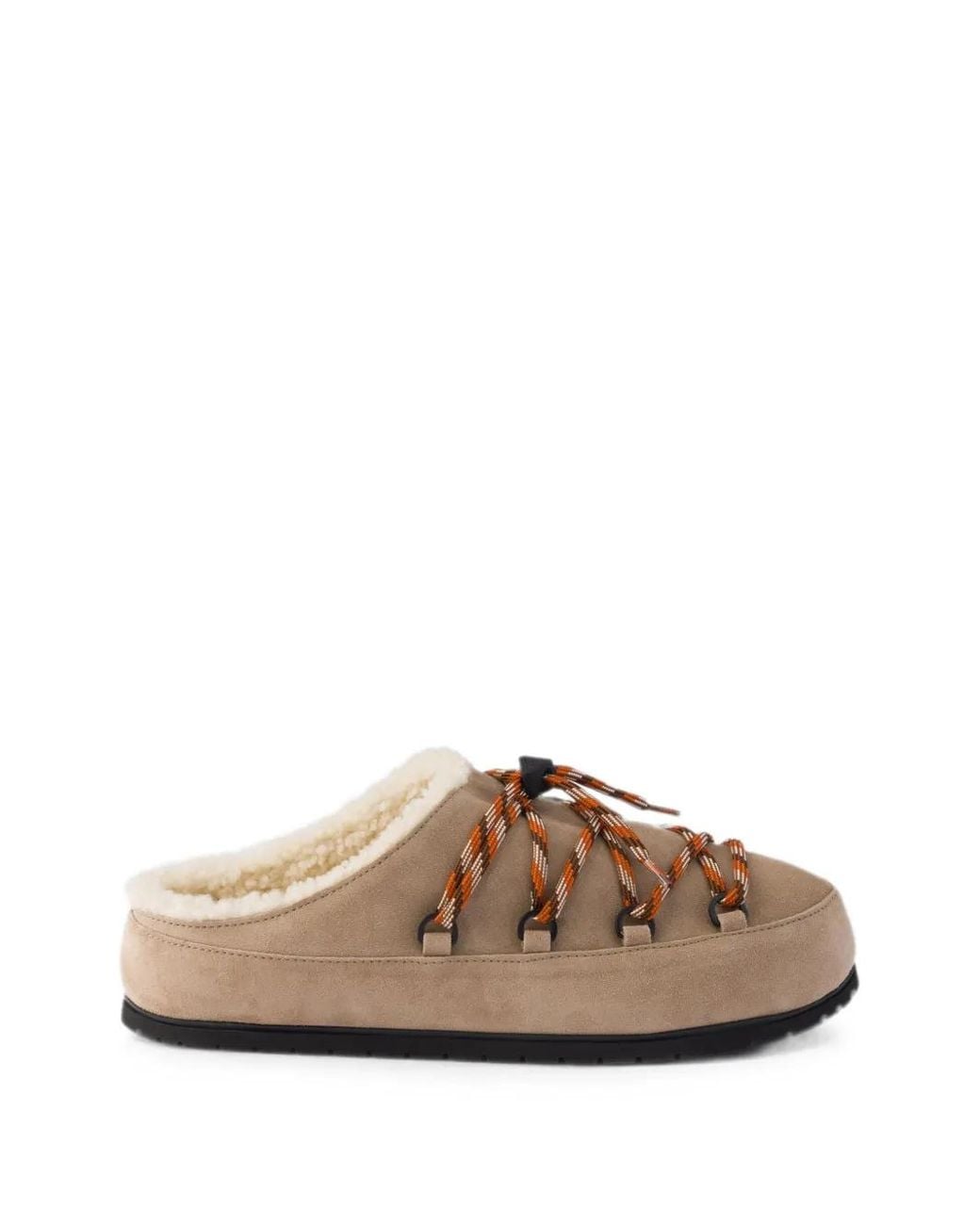 Prada Brown Suede Mules