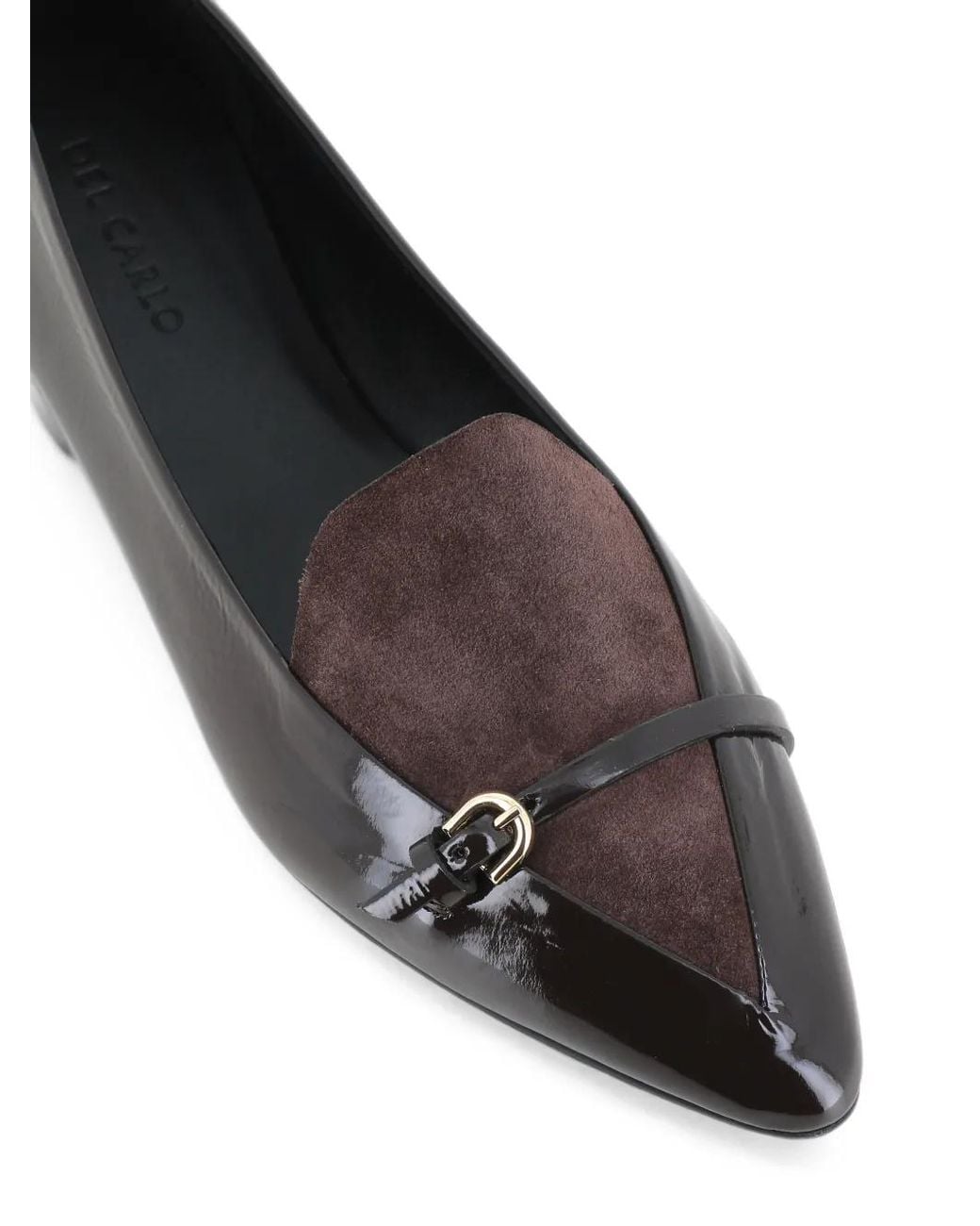 Roberto Del Carlo White Ballerines À Bout Pointu