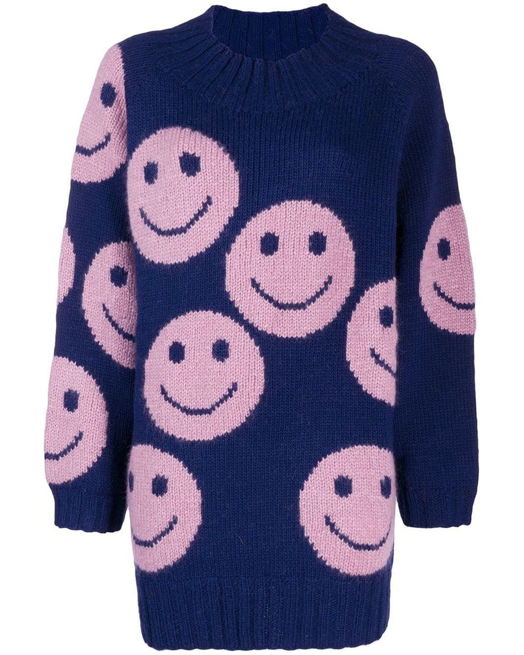 Marc Jacobs Seide 'Smiley' Pullover in 