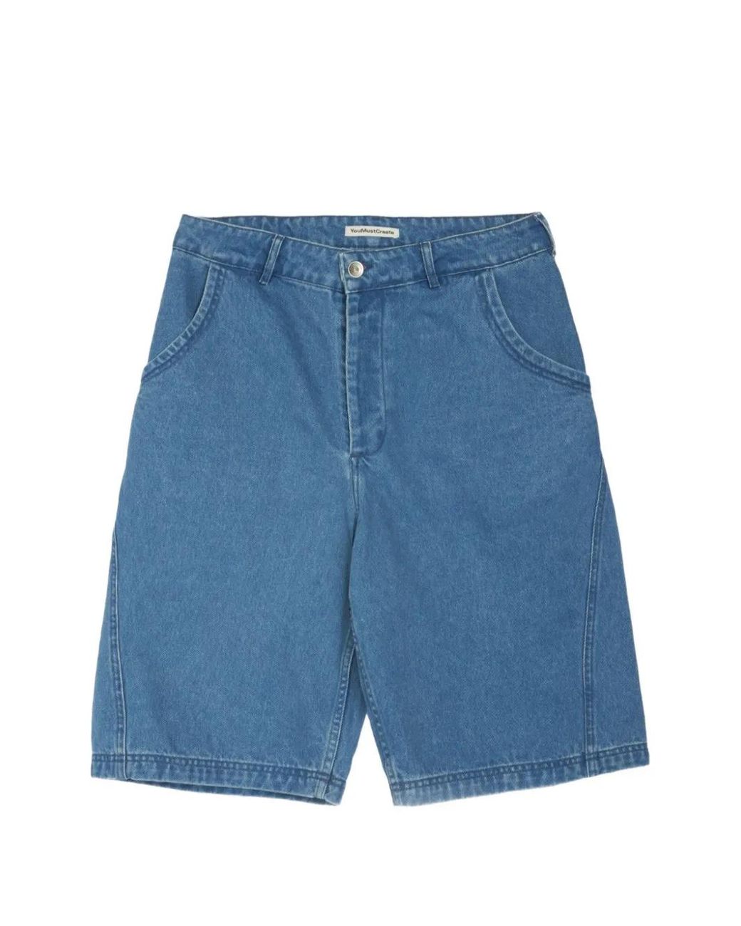 YMC Blue Twisted Shorts