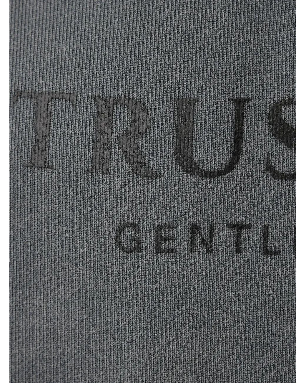 Trussardi Gray Gentle Society Sweatshirt for men