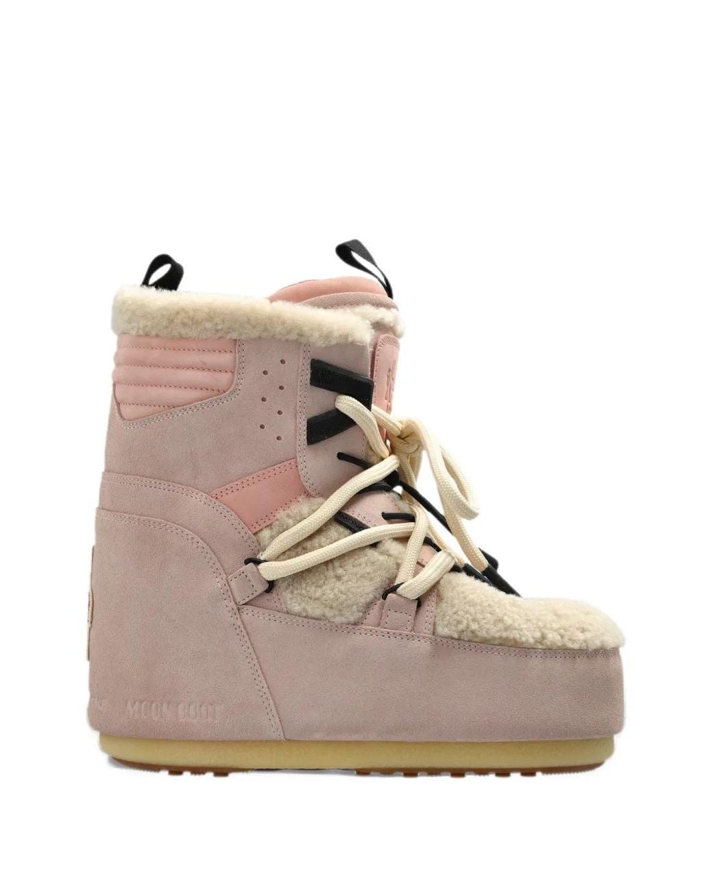 Moncler Natural X Moon Boot Icon Low Snow Boots