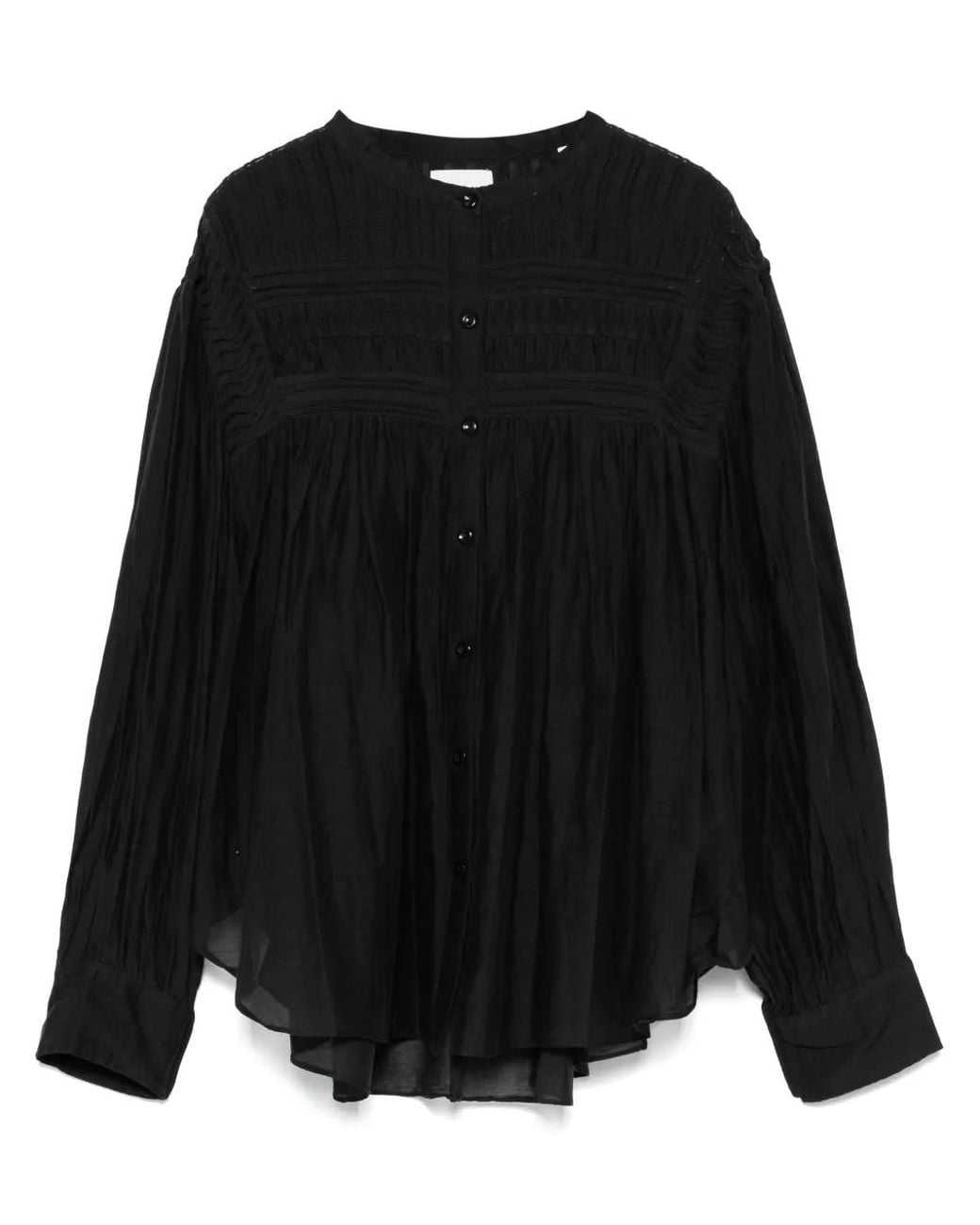 Isabel Marant Black Plalia Cotton Shirt