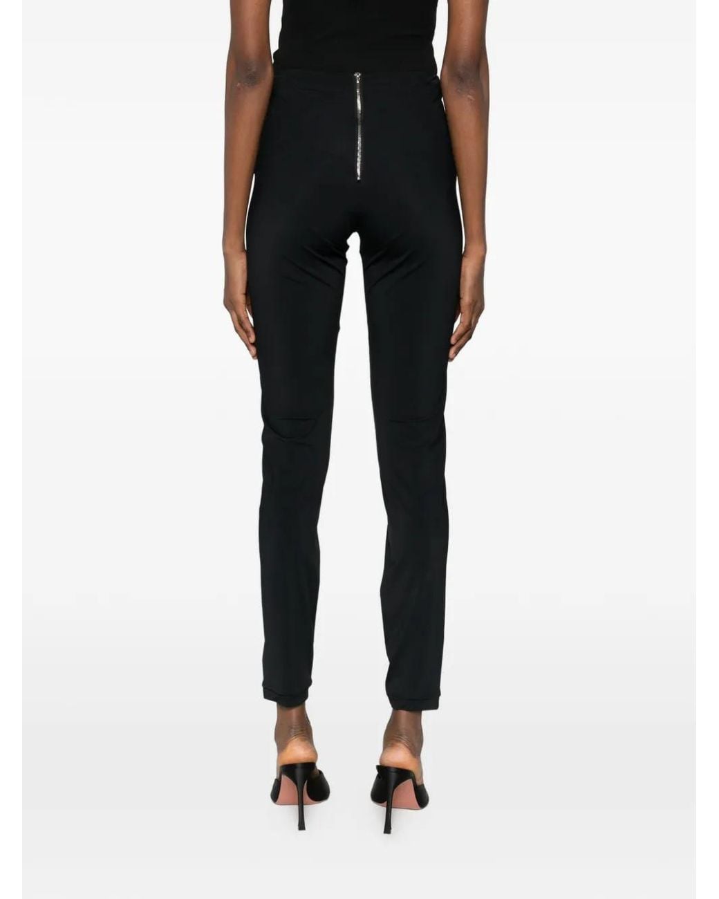 MITILIANE COUTURE Black Zipped Leggings