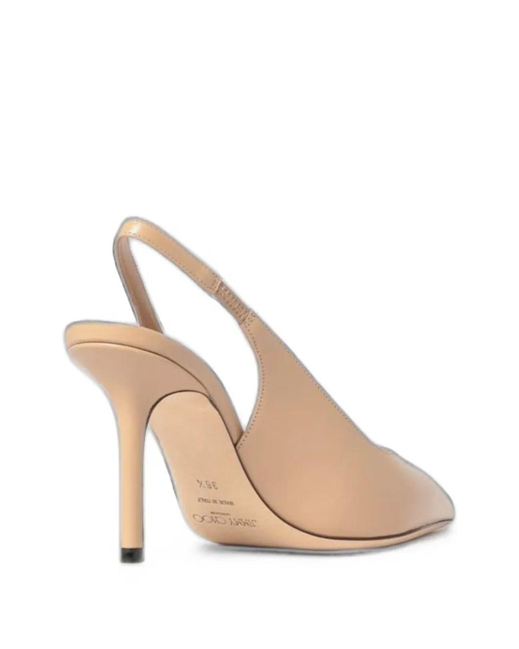 Jimmy Choo Natural Love Sling Back 85 Pumps