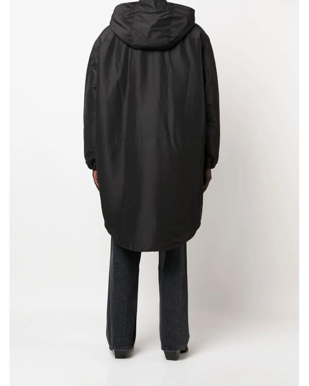 Our Legacy Black Fenrir Parka Coat for men