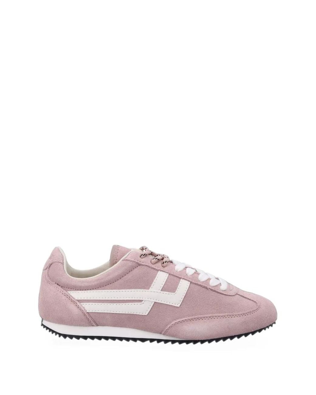 Pro Keds Pink Racer 77 Suede Panelled Sneakers