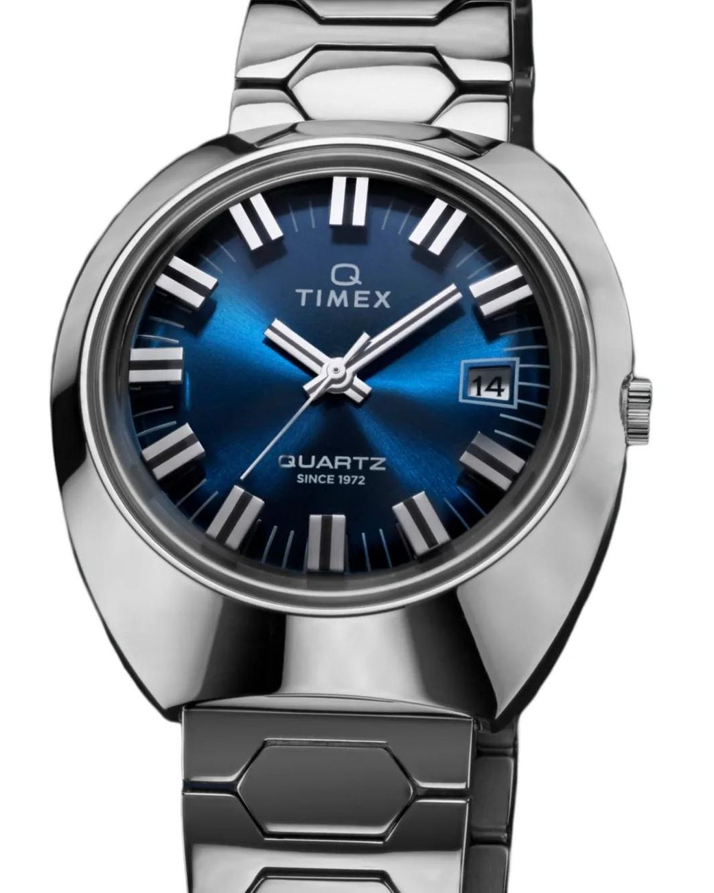 Timex Blue Q 1972 Time Machine Reissue 39Mm for men