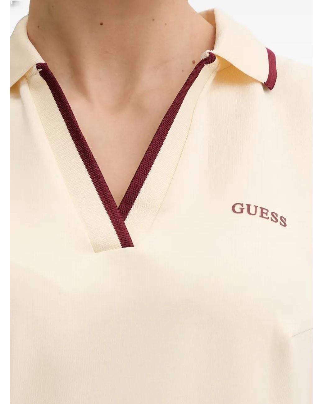 Guess White Sleeveless Mini Dress