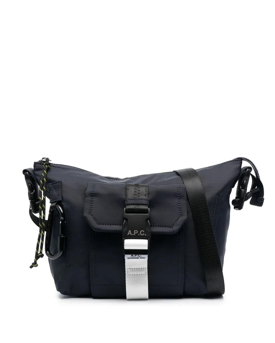 A.P.C. Treck Schoudertas Met Logo in het Blue voor heren