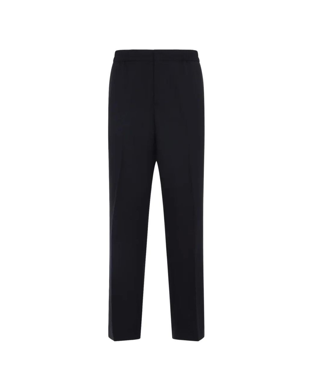 Paul Smith Blue Elasticated Wool Trousers for men