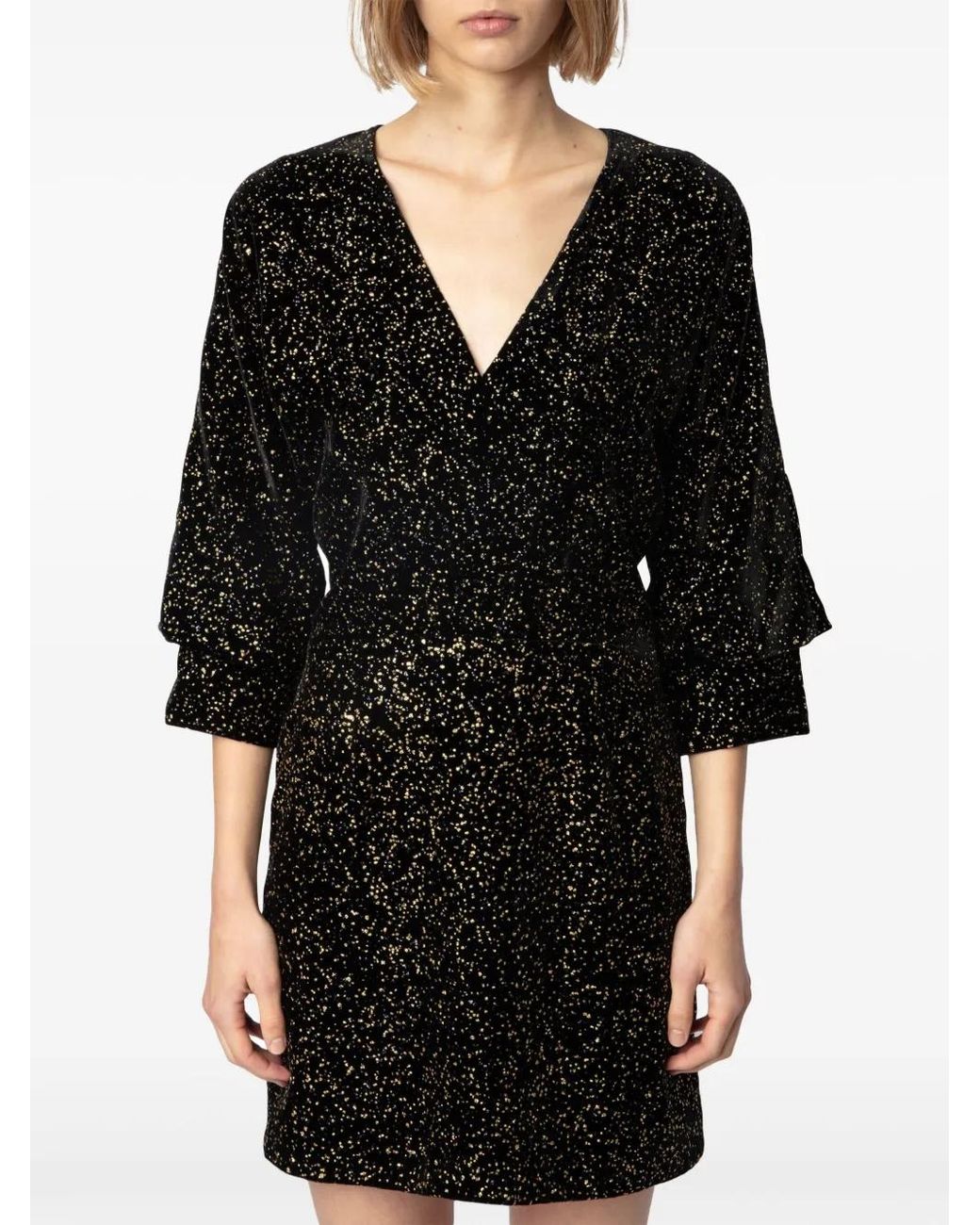 Zadig & Voltaire Black Rosli Dress