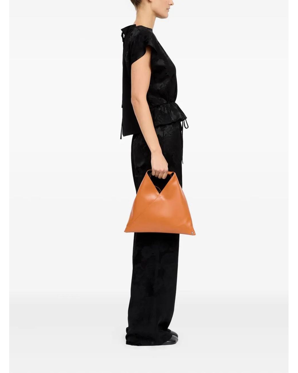 MM6 by Maison Margiela Mini Sac Japanese in Orange | Lyst