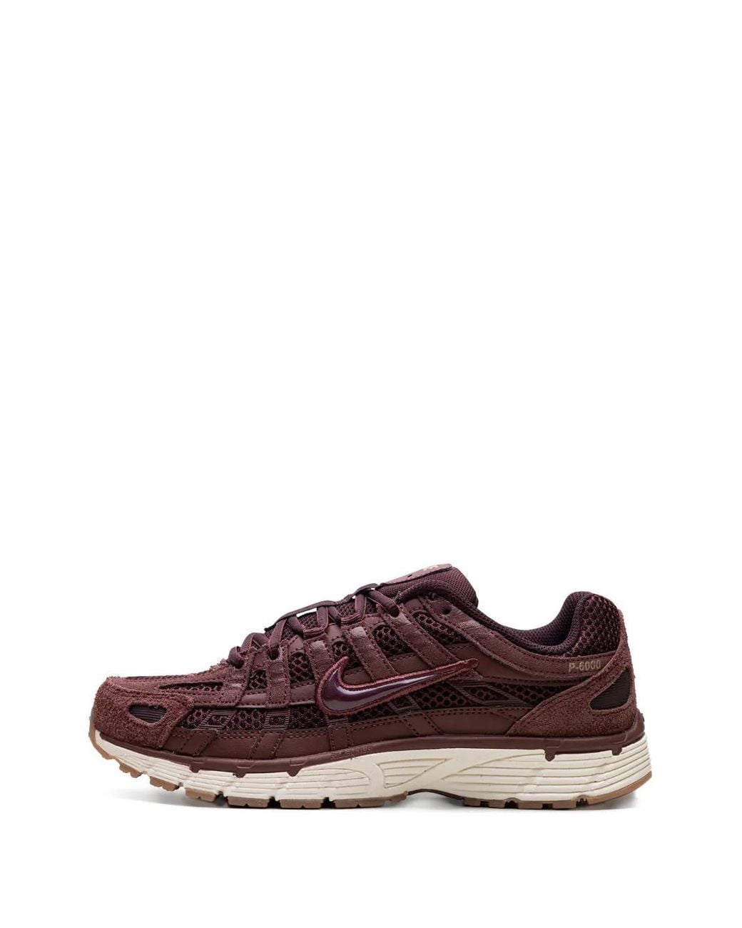 Nike Brown P-6000 Suede Sneakers for men