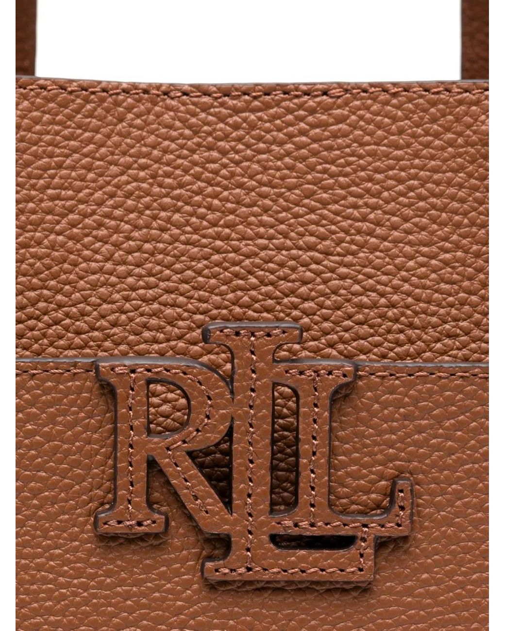 Ralph Lauren Brown Small Cameryn Tote Bag