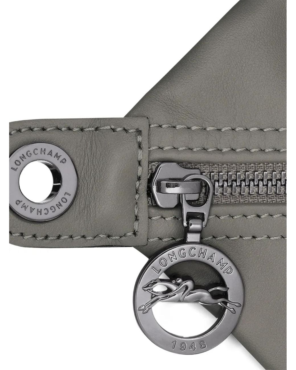 Longchamp Gray Le Pliage Xtra M Shoulder Bag