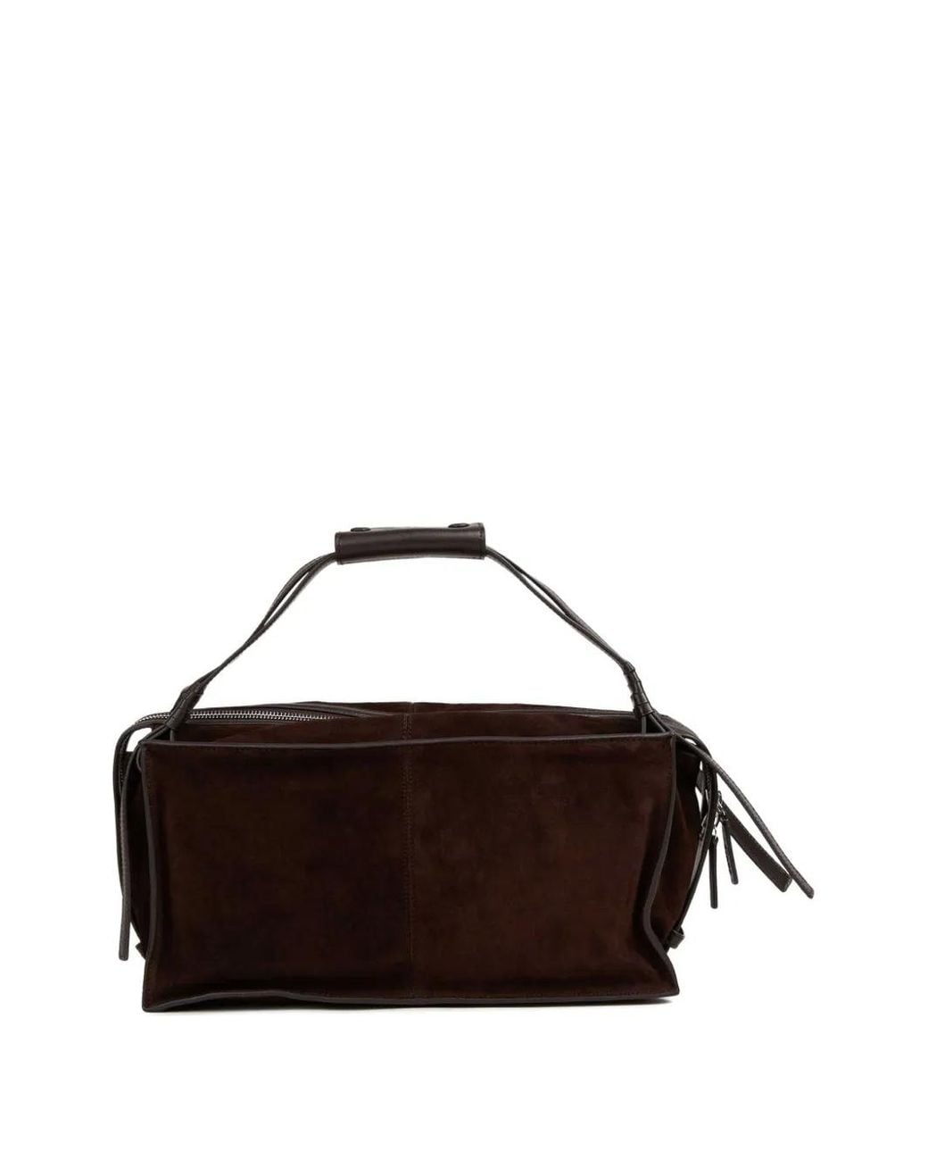 Staud Brown Harold Suede Bag