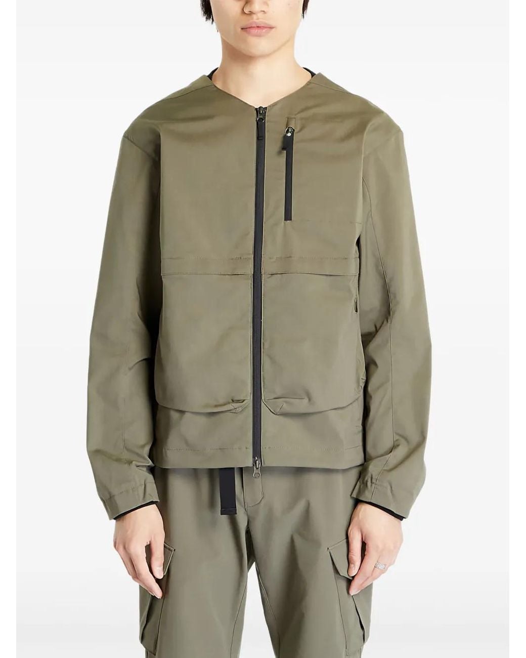 POUTNIK BY TILAK Green Blade Jacket for men
