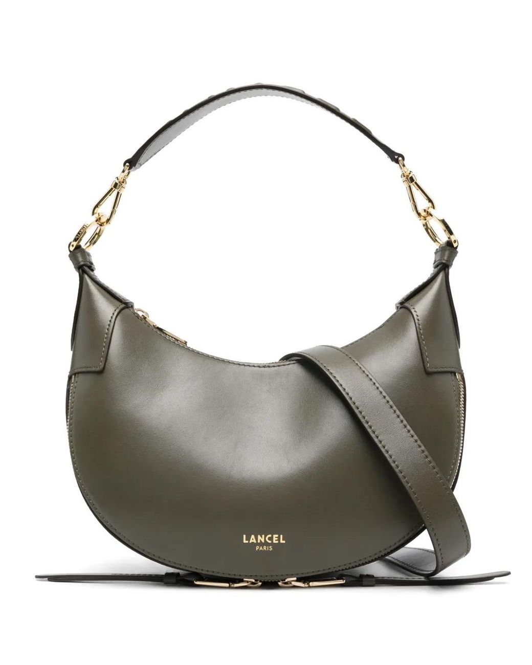 Lancel Gray Origami Tote Bag
