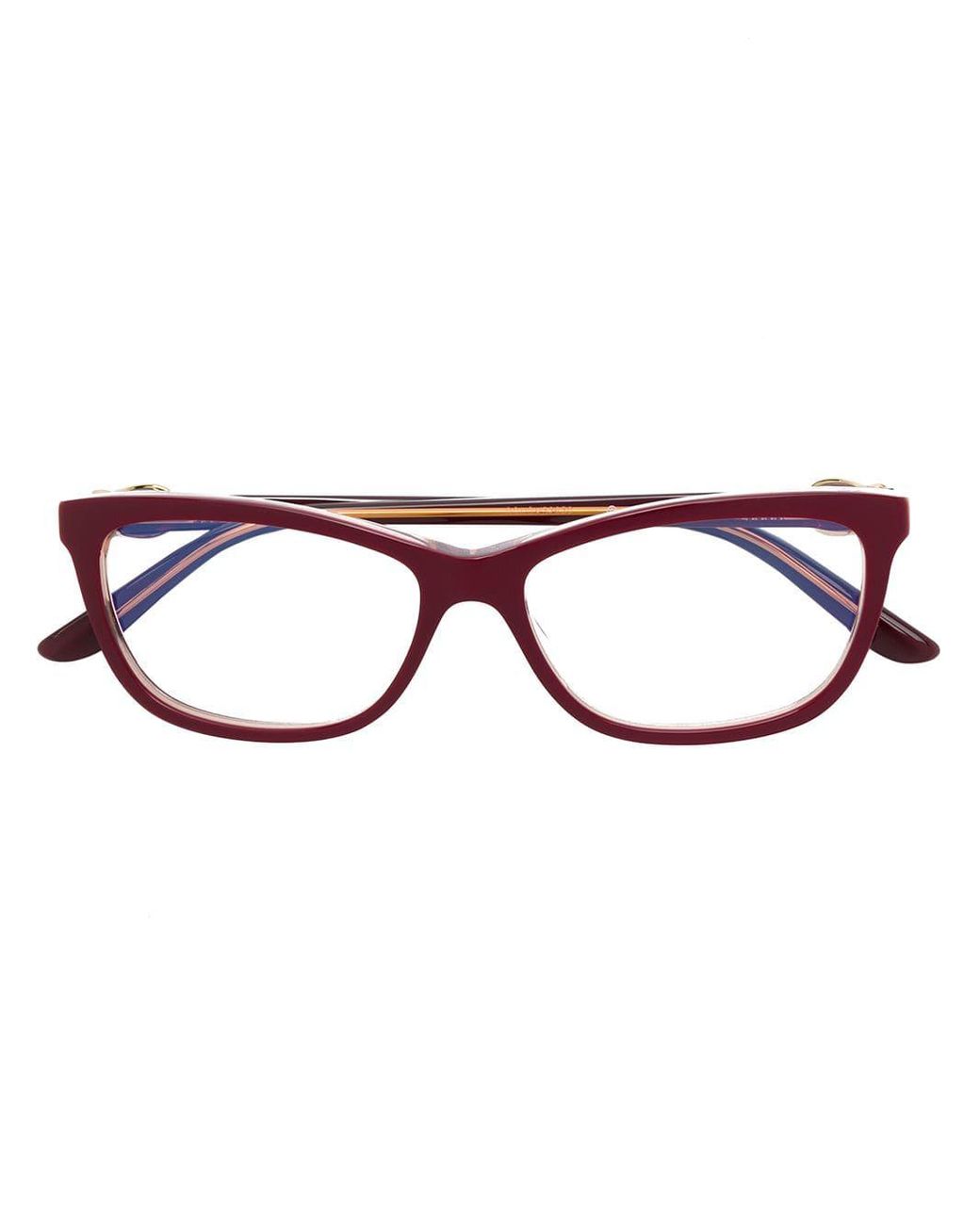 Cartier Square-frame Glasses in Red 