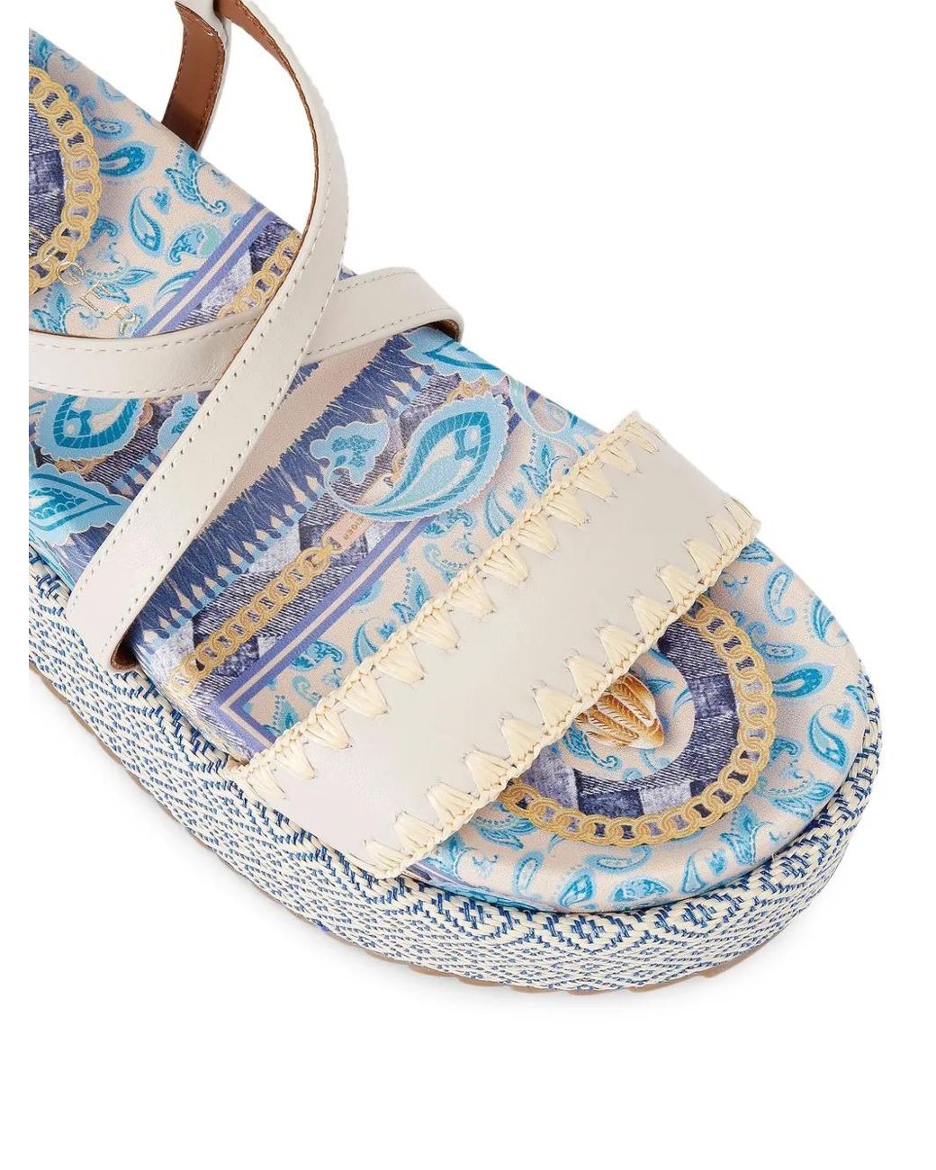 Kurt Geiger Blue Chelsea Sandals