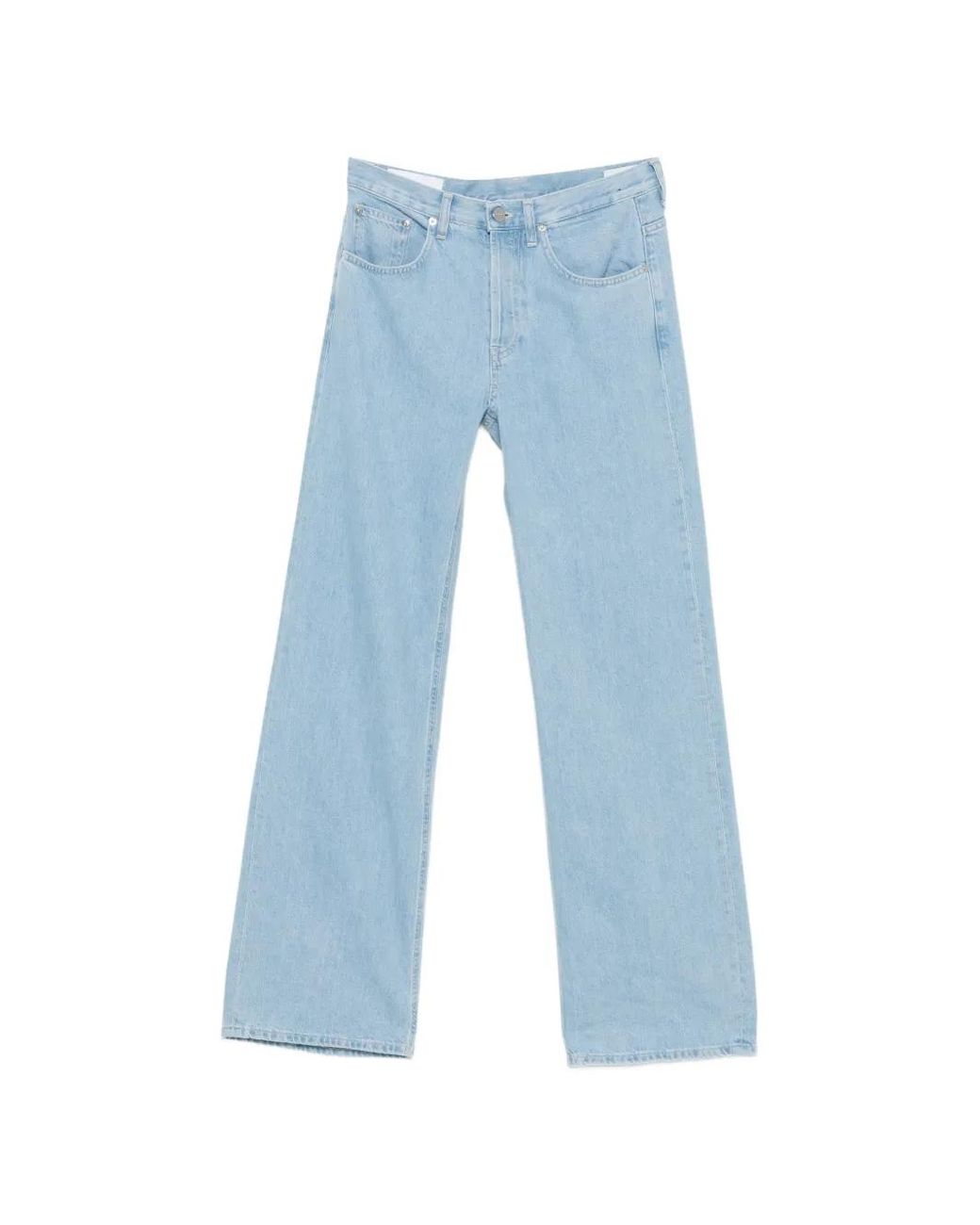 Dondup Blue Five-Pockets Button-Fastening Jeans