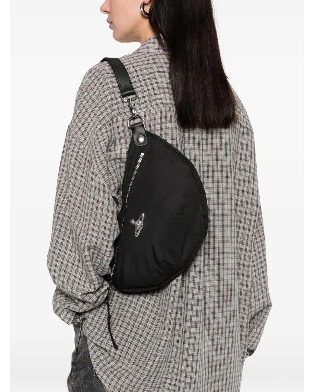 Vivienne Westwood City Belt Bag in Black | Lyst