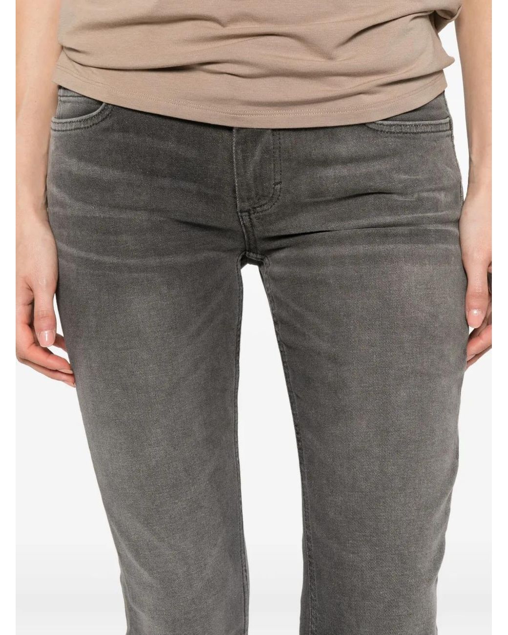 Marc O' Polo Gray Recycled-Cotton Jeans