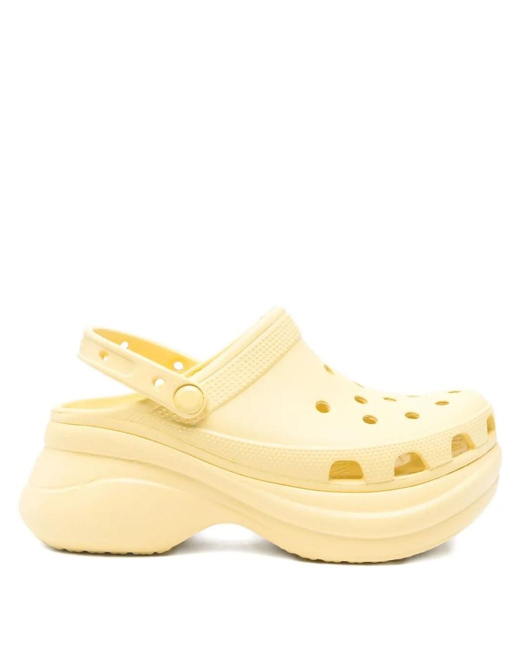 CROCSTM Natural Bae Platform Heel Clogs