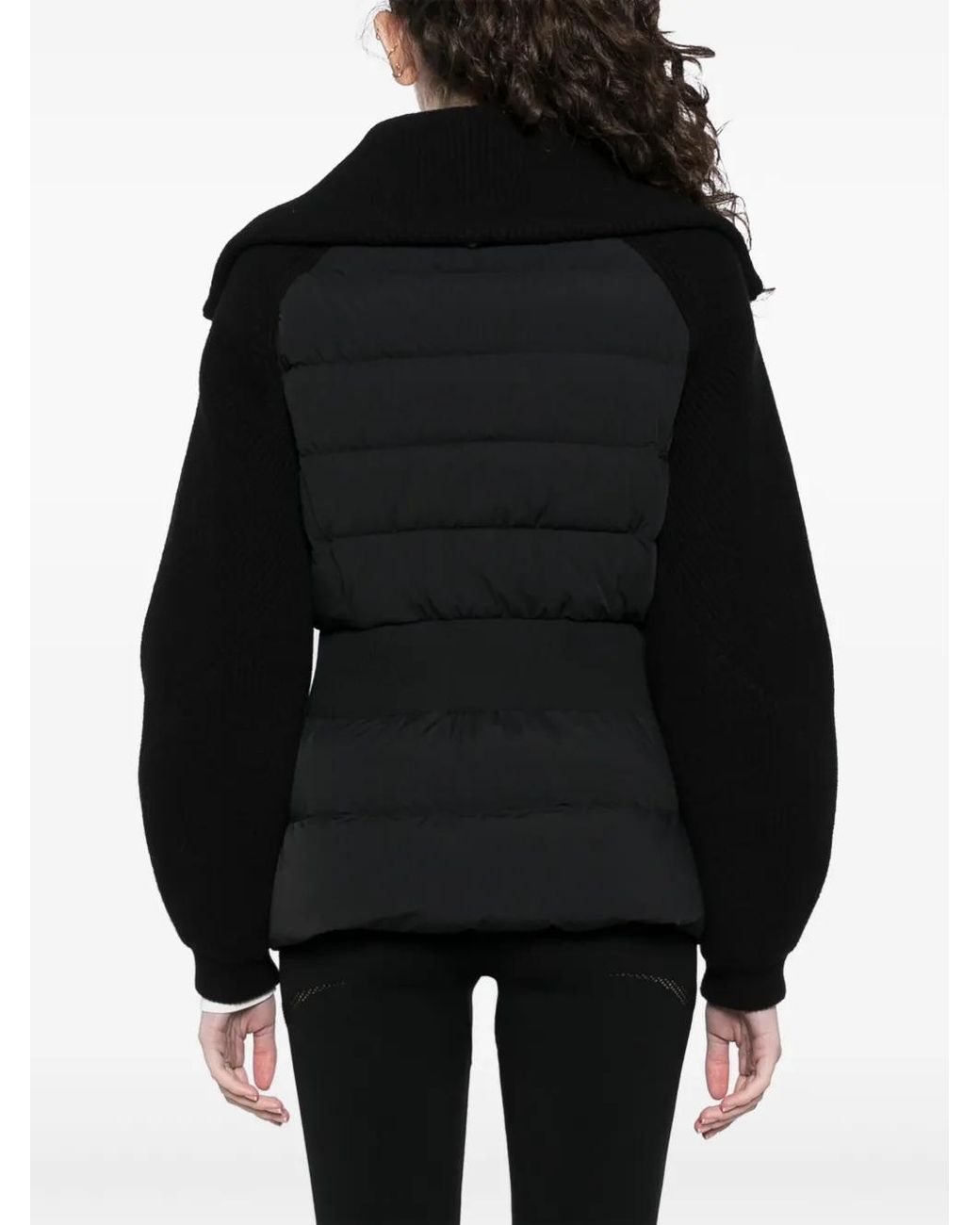 Mackage Black Foxy Mixed Media Jacket