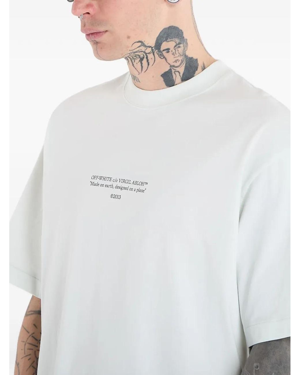 Off-White c/o Virgil Abloh White Statement T-Shirt for men