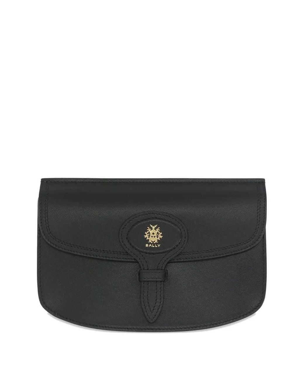 Bally Black Logo-Plaque Cross Body Bag