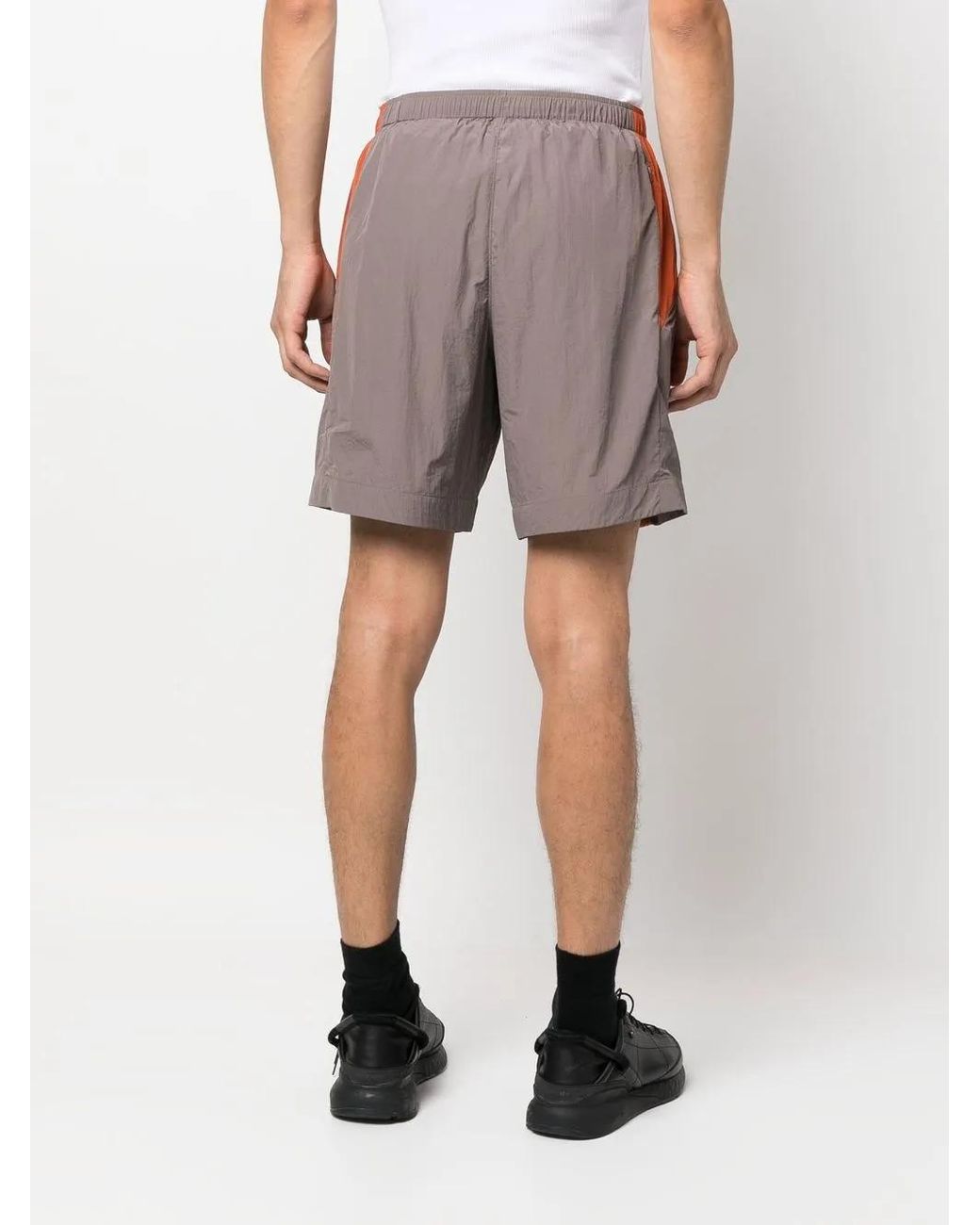Y-3 Trainingsshorts Met Colourblocking in het Gray voor heren