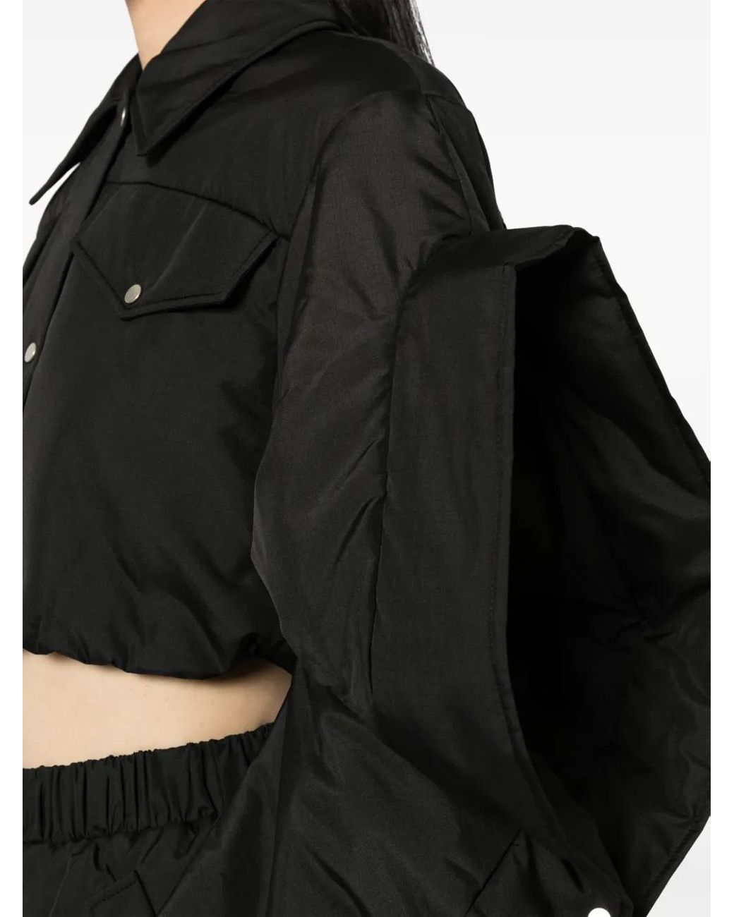 BESFXXK Cropped Jack in het Black
