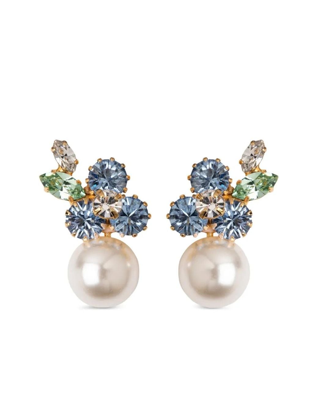 Jennifer Behr Blue Vivi Earrings
