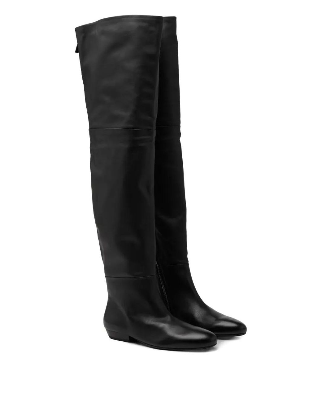 Marsèll Black Knee-High Boots
