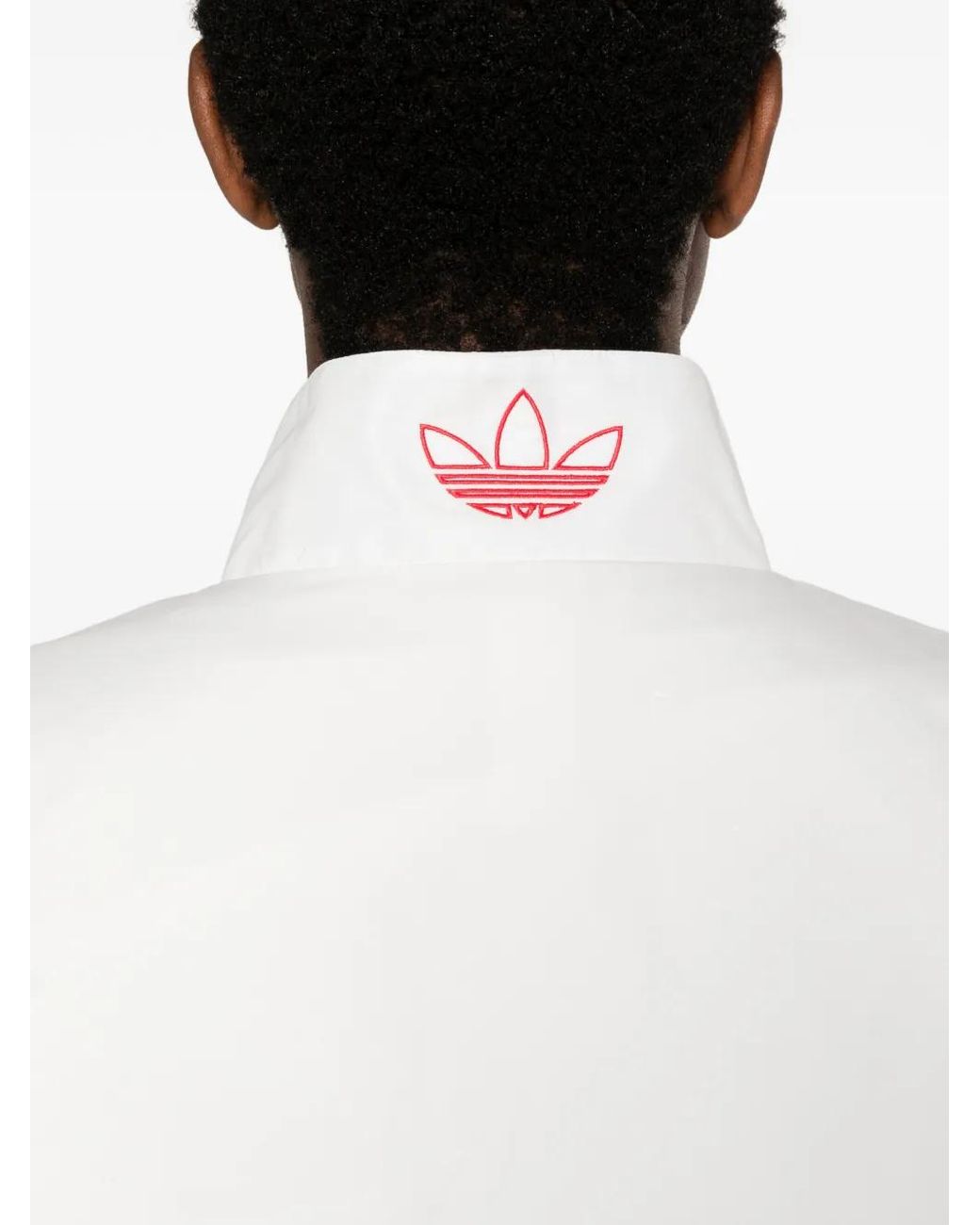 Adidas Red Usa 94 Graphic Woven Track Top for men