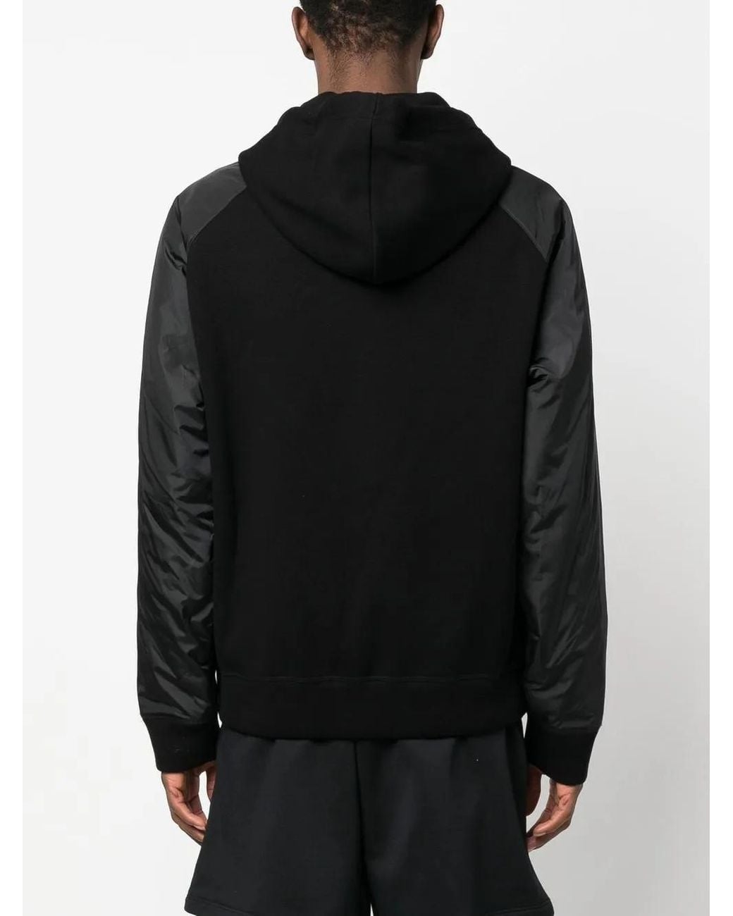 DSquared² Black Logo-Print Hooded Jacket for men