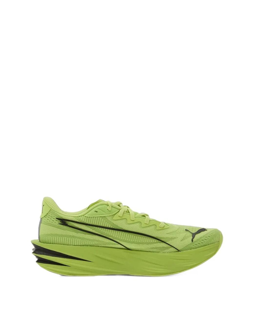 PUMA Green Deviate Pure Nitro Running Shoes for men