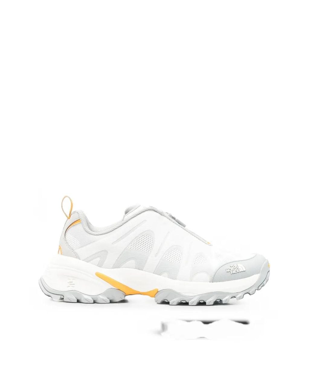 The North Face White Hedgehog 06 Rvst Logo-Print Panelled Sneakers