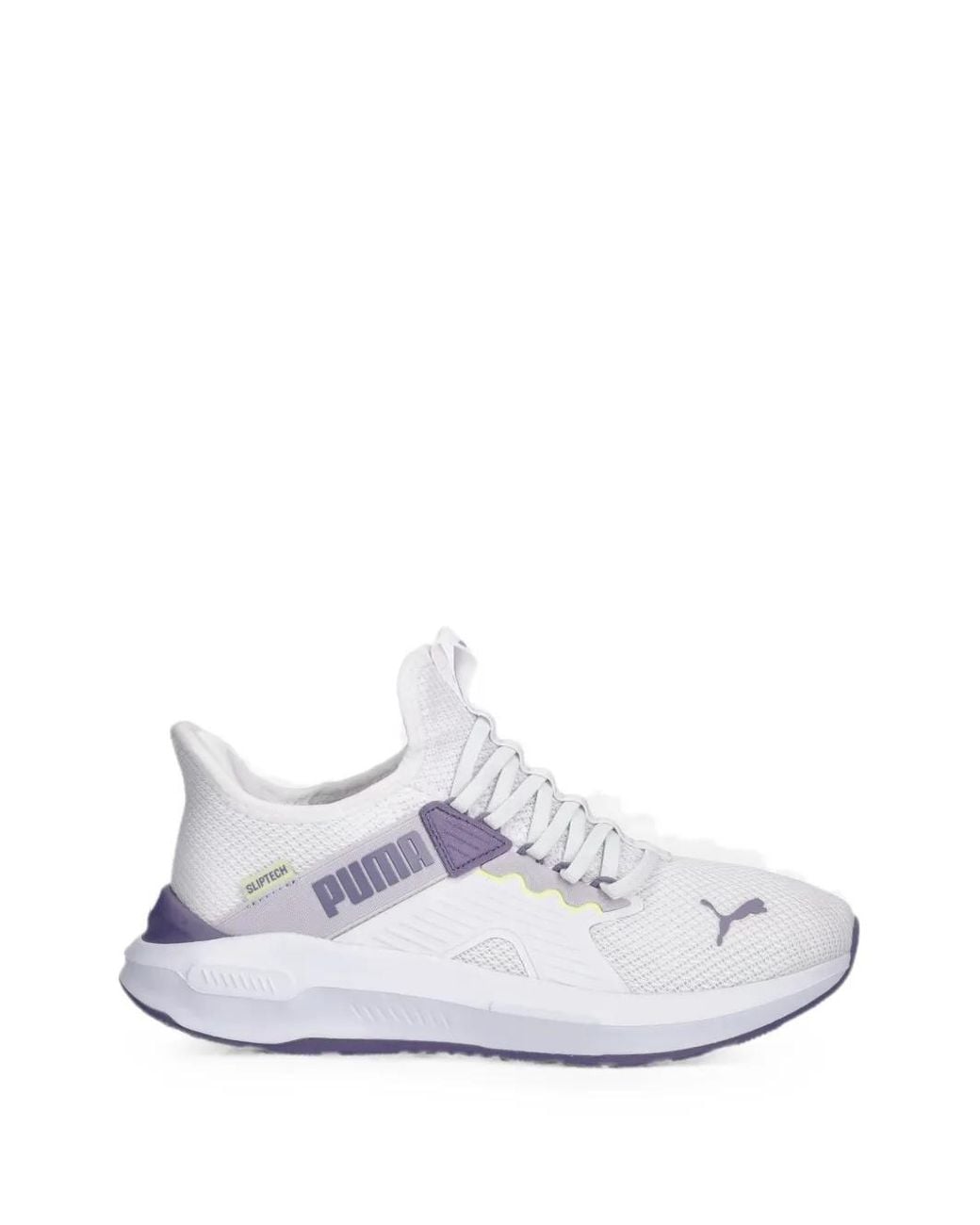 PUMA White Baskets Softride Enzo 5 Slip Tech